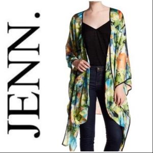Jenn Clothing Watercolor Kimono - M